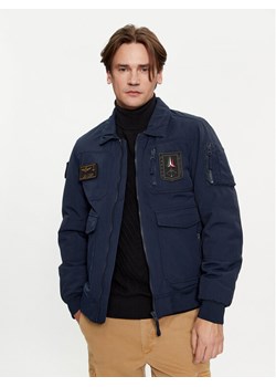 Aeronautica Militare Kurtka bomber 232AB2106CT3151 Granatowy Regular Fit ze sklepu MODIVO w kategorii Kurtki męskie - zdjęcie 183945419