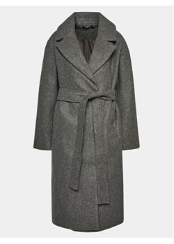 Gina Tricot Płaszcz przejściowy 20609 Szary Regular Fit ze sklepu MODIVO w kategorii Płaszcze damskie - zdjęcie 183945438