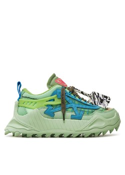 Off-White Sneakersy OWIA180F21FAB0025045 Zielony ze sklepu MODIVO w kategorii Buty sportowe damskie - zdjęcie 183945447