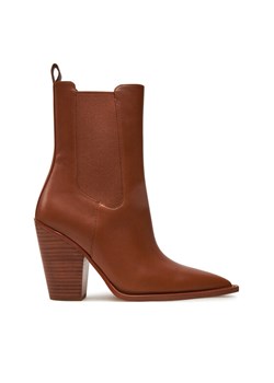 Michael Kors Kowbojki Leni Leather Boot 40T4LNHE5L Brązowy ze sklepu MODIVO w kategorii Botki - zdjęcie 183945485