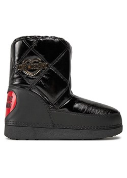 LOVE MOSCHINO Śniegowce JA24982G0HEB1000 Czarny ze sklepu MODIVO w kategorii Śniegowce damskie - zdjęcie 183945538