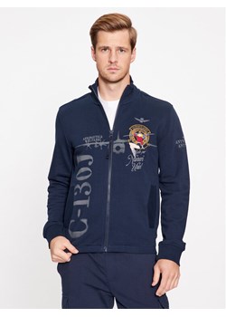 Aeronautica Militare Bluza 232FE1802F511 Granatowy Regular Fit ze sklepu MODIVO w kategorii Bluzy męskie - zdjęcie 183945576