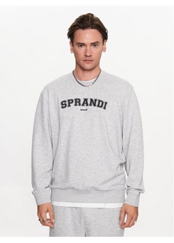 Sprandi Bluza SP3-BLM042 Szary Regular Fit ze sklepu MODIVO w kategorii Bluzy męskie - zdjęcie 183945619