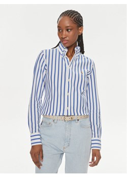 Polo Ralph Lauren Koszula 211910131003 Niebieski Regular Fit ze sklepu MODIVO w kategorii Koszule damskie - zdjęcie 183945635