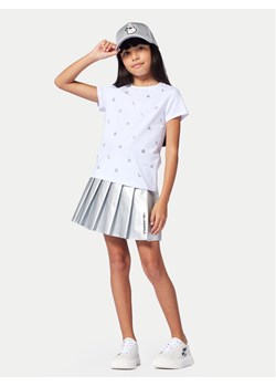 Karl Lagerfeld Kids T-Shirt Z30571 S Biały Regular Fit ze sklepu MODIVO w kategorii Bluzki dziewczęce - zdjęcie 183945637