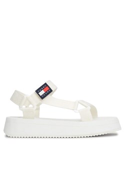 Tommy Jeans Sandały Tjw Eva Sandal EN0EN02466 Écru ze sklepu MODIVO w kategorii Sandały damskie - zdjęcie 183945735