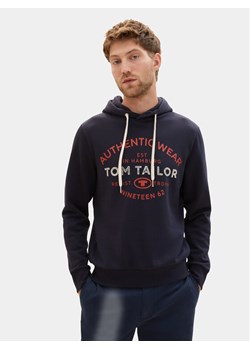 Tom Tailor Bluza 1038744 Granatowy Regular Fit ze sklepu MODIVO w kategorii Bluzy męskie - zdjęcie 183945799