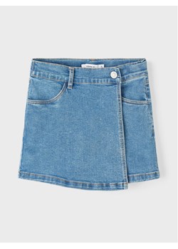 NAME IT Szorty jeansowe 13220247 Niebieski Regular Fit ze sklepu MODIVO w kategorii Spodenki dziewczęce - zdjęcie 183945805