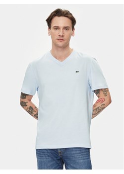 Lacoste T-Shirt TH2036 Błękitny Regular Fit ze sklepu MODIVO w kategorii T-shirty męskie - zdjęcie 183945816