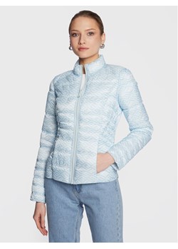 Guess Kurtka przejściowa Janis W3RL04 WF5C2 Niebieski Regular Fit ze sklepu MODIVO w kategorii Kurtki damskie - zdjęcie 183945828