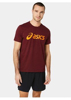 Asics T-Shirt Asics Big Logo Tee 2031A978 Czerwony Ahletic Fit ze sklepu MODIVO w kategorii T-shirty męskie - zdjęcie 183945879