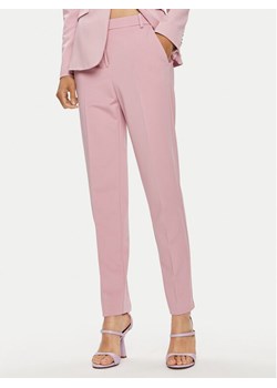 Pinko Spodnie materiałowe Bello 100155 A1L4 Różowy Regular Fit ze sklepu MODIVO w kategorii Spodnie damskie - zdjęcie 183945905