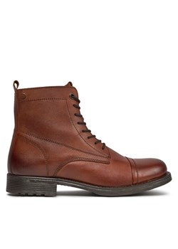 Jack&Jones Kozaki 12241142 Brązowy ze sklepu MODIVO w kategorii Buty zimowe męskie - zdjęcie 183945906