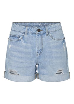Noisy May Szorty jeansowe Smiley 27016474 Błękitny Regular Fit ze sklepu MODIVO w kategorii Szorty - zdjęcie 183945929