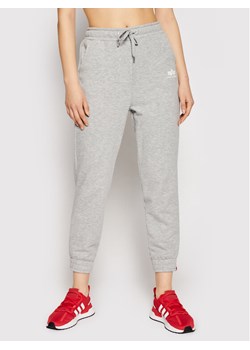 Alpha Industries Spodnie dresowe Basic 116051 Szary Regular Fit ze sklepu MODIVO w kategorii Spodnie damskie - zdjęcie 183945937