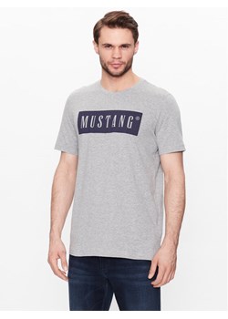 Mustang T-Shirt Alex 1013223 Szary Regular Fit ze sklepu MODIVO w kategorii T-shirty męskie - zdjęcie 183945966