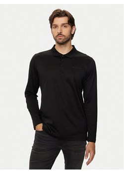 KARL LAGERFELD Polo 745000 544200 Czarny Regular Fit ze sklepu MODIVO w kategorii T-shirty męskie - zdjęcie 183945975