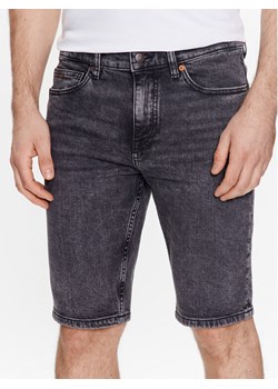 Boss Szorty jeansowe Delaware 50488630 Szary Slim Fit ze sklepu MODIVO w kategorii Spodenki męskie - zdjęcie 183946018