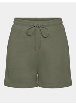 Pieces Szorty sportowe Chilli Summer 17118868 Zielony Regular Fit ze sklepu MODIVO w kategorii Szorty - zdjęcie 183946035