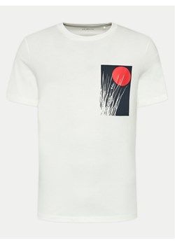 s.Oliver T-Shirt 2143915 Biały Regular Fit ze sklepu MODIVO w kategorii T-shirty męskie - zdjęcie 183946036