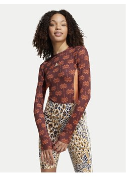 adidas Body FARM Rio IV9743 Pomarańczowy Slim Fit ze sklepu MODIVO w kategorii Bluzki damskie - zdjęcie 183946039
