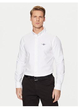 Aeronautica Militare Koszula 242CA1262CT3289 Biały Regular Fit ze sklepu MODIVO w kategorii Koszule męskie - zdjęcie 183946066