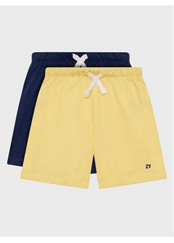 Zippy Komplet 2 par szortów sportowych ZKBAP0402 23032 Kolorowy Regular Fit ze sklepu MODIVO w kategorii Spodenki chłopięce - zdjęcie 183946216