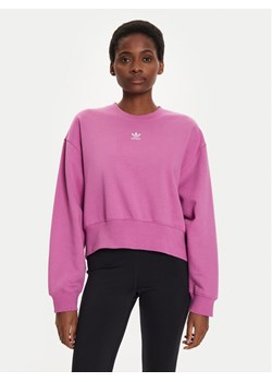 adidas Bluza adicolor Essentials IR5975 Różowy Oversize ze sklepu MODIVO w kategorii Bluzy damskie - zdjęcie 183946237