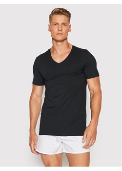 Hanro Podkoszulek Superior 3089 Czarny Slim Fit ze sklepu MODIVO w kategorii Podkoszulki męskie - zdjęcie 183946266