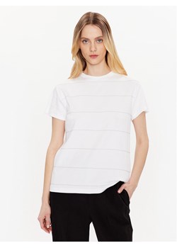 Fabiana Filippi T-Shirt JED273B561 Biały Regular Fit - id: 0000302264599 - marki Fabiana Filippi - 183946267 Fabiana Filippi T-Shirt JED273B561 Biały Regular Fit ze sklepu MODIVO w kategorii Bluzki damskie - zdjęcie 183946267