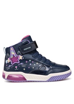 Geox Sneakersy J Inek Girl J46ASB 0BCKC C4243 D Granatowy ze sklepu MODIVO w kategorii Buty sportowe dziecięce - zdjęcie 183946348