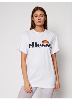 Ellesse T-Shirt Albany SGS03237 Biały Regular Fit ze sklepu MODIVO w kategorii Bluzki damskie - zdjęcie 183946417