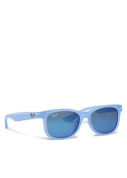 Ray-Ban Okulary przeciwsłoneczne dziecięce 0RJ9052S 714855 Błękitny ze sklepu MODIVO w kategorii Okulary przeciwsłoneczne dziecięce - zdjęcie 183946475