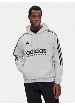 adidas Bluza House of Tiro IW5939 Szary Loose Fit ze sklepu MODIVO w kategorii Bluzy męskie - zdjęcie 183946489