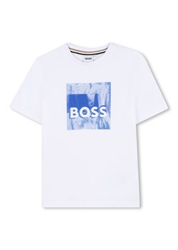 BOSS T-Shirt J52044 D Biały Regular Fit ze sklepu MODIVO w kategorii T-shirty chłopięce - zdjęcie 183946537