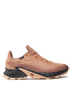 Salomon Buty do biegania Alphacross 5 Gore-Tex L47595100 Koralowy ze sklepu MODIVO w kategorii Buty sportowe damskie - zdjęcie 183946539