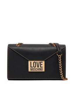 LOVE MOSCHINO Torebka JC4073PP1LLG100A Czarny ze sklepu MODIVO w kategorii Listonoszki - zdjęcie 183946598