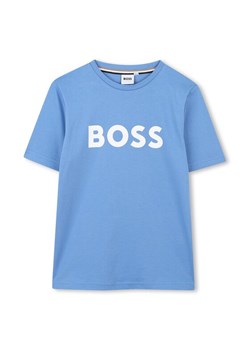 BOSS T-Shirt J52030 M Granatowy Regular Fit ze sklepu MODIVO w kategorii T-shirty chłopięce - zdjęcie 183946636