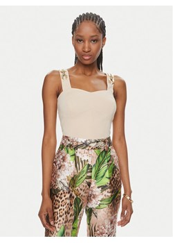 Marciano Guess Top 4GGH21 7074A Beżowy Slim Fit ze sklepu MODIVO w kategorii Bluzki damskie - zdjęcie 183946646