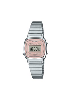 Casio Zegarek Vintage Mini LA670WEA-4A2EF Srebrny ze sklepu MODIVO w kategorii Zegarki - zdjęcie 183946649