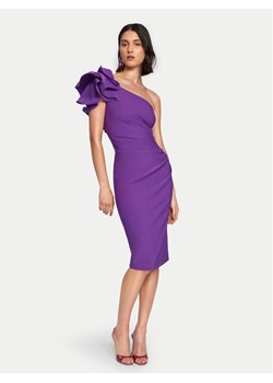 Joseph Ribkoff Sukienka koktajlowa 241755 Fioletowy Slim Fit ze sklepu MODIVO w kategorii Sukienki - zdjęcie 183946705