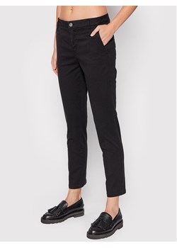 United Colors Of Benetton Spodnie materiałowe 4GD7558S3 Czarny Slim Fit ze sklepu MODIVO w kategorii Spodnie damskie - zdjęcie 183946886