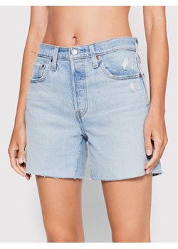 Levi's® Szorty jeansowe 501® 85833-0018 Niebieski Slim Fit ze sklepu MODIVO w kategorii Szorty - zdjęcie 183946937