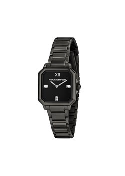 KARL LAGERFELD Zegarek R0553102504 Czarny ze sklepu MODIVO w kategorii Zegarki - zdjęcie 183946975
