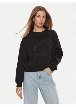 Guess Bluza W4BQ07 K9Z21 Czarny Regular Fit ze sklepu MODIVO w kategorii Bluzy damskie - zdjęcie 183946978