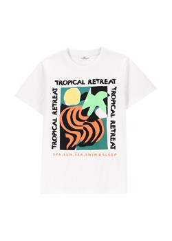 Coccodrillo T-Shirt WC5143205TBJ Biały Regular Fit ze sklepu MODIVO w kategorii T-shirty chłopięce - zdjęcie 183946989