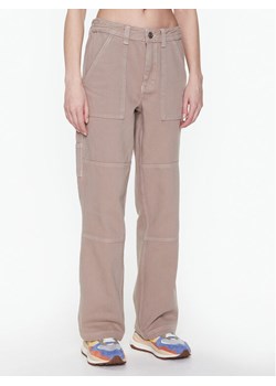 BDG Urban Outfitters Spodnie materiałowe BDG UTILITY SKATE SAND 76474220 Beżowy Relaxed Fit ze sklepu MODIVO w kategorii Spodnie damskie - zdjęcie 183946995