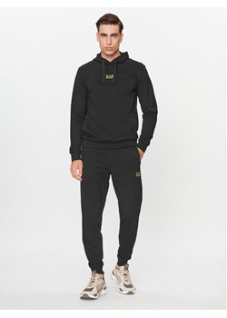EA7 Emporio Armani Dres 8NPV81 PJ05Z 0208 Czarny Regular Fit ze sklepu MODIVO w kategorii Dresy męskie - zdjęcie 183946996