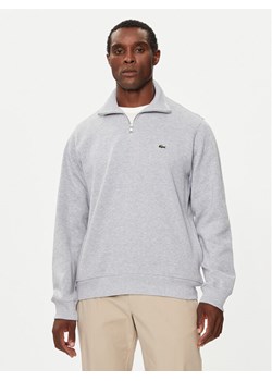Lacoste Bluza SH1927 Szary Classic Fit ze sklepu MODIVO w kategorii Bluzy męskie - zdjęcie 183947016