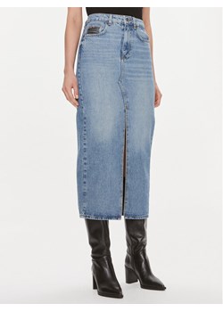 Liu Jo Spódnica jeansowa UF3169 D4861 Niebieski Regular Fit ze sklepu MODIVO w kategorii Spódnice - zdjęcie 183947017